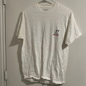 Big Dogs White Short Sleeve Tee Classic Cotton
